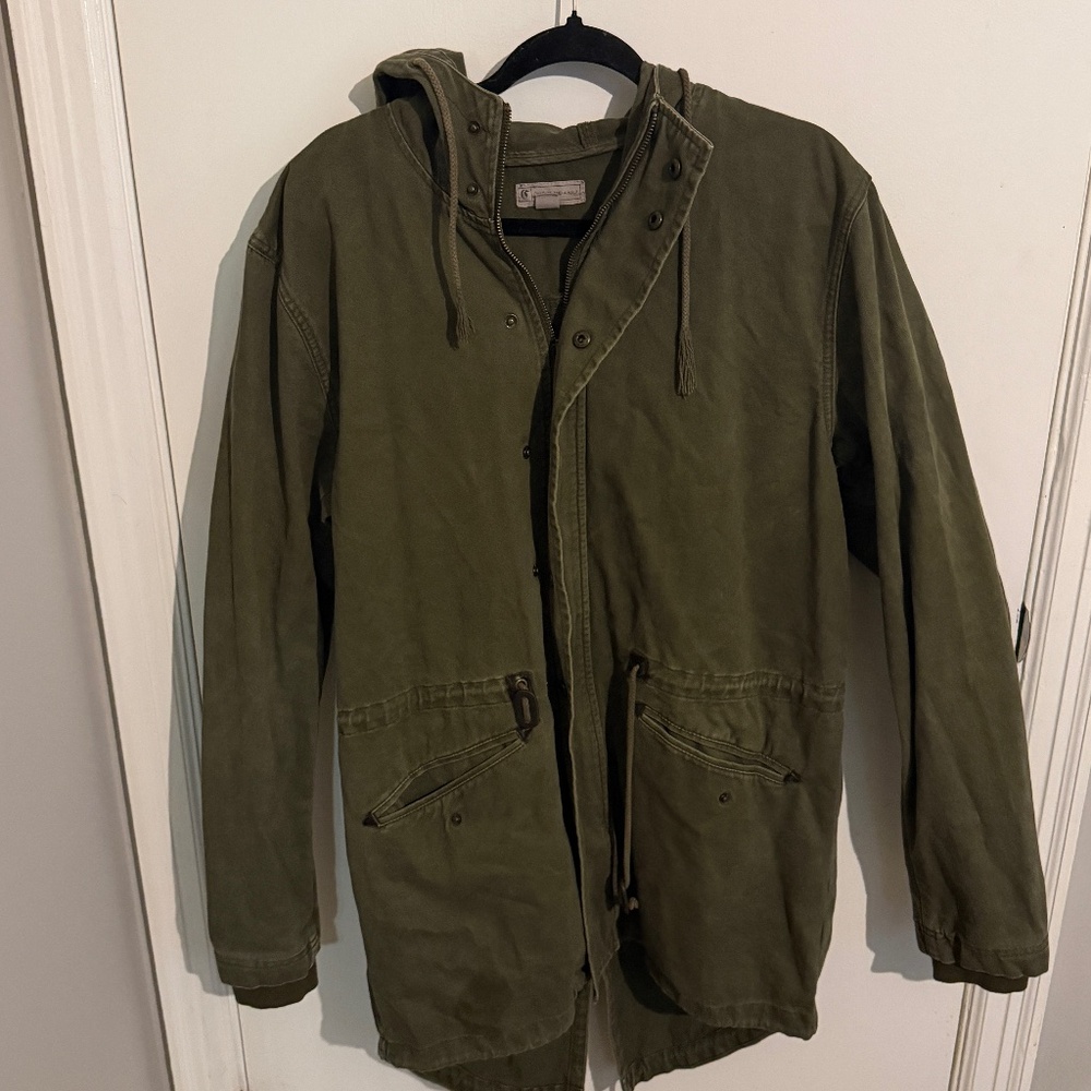Charles and a Half Cargo Utility Army Jacket XL Urban Outfitters